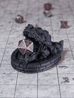 Dragons Jaw D20 Dice Guardian 3d model