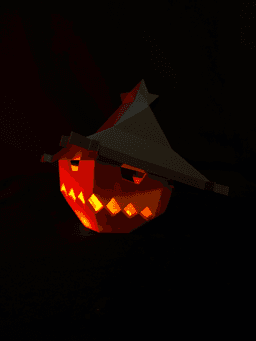 Cacturne Candle - Low Poly Pokemon Lantern 3d model
