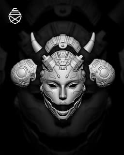 Tetsu Hannya Mask 3d model