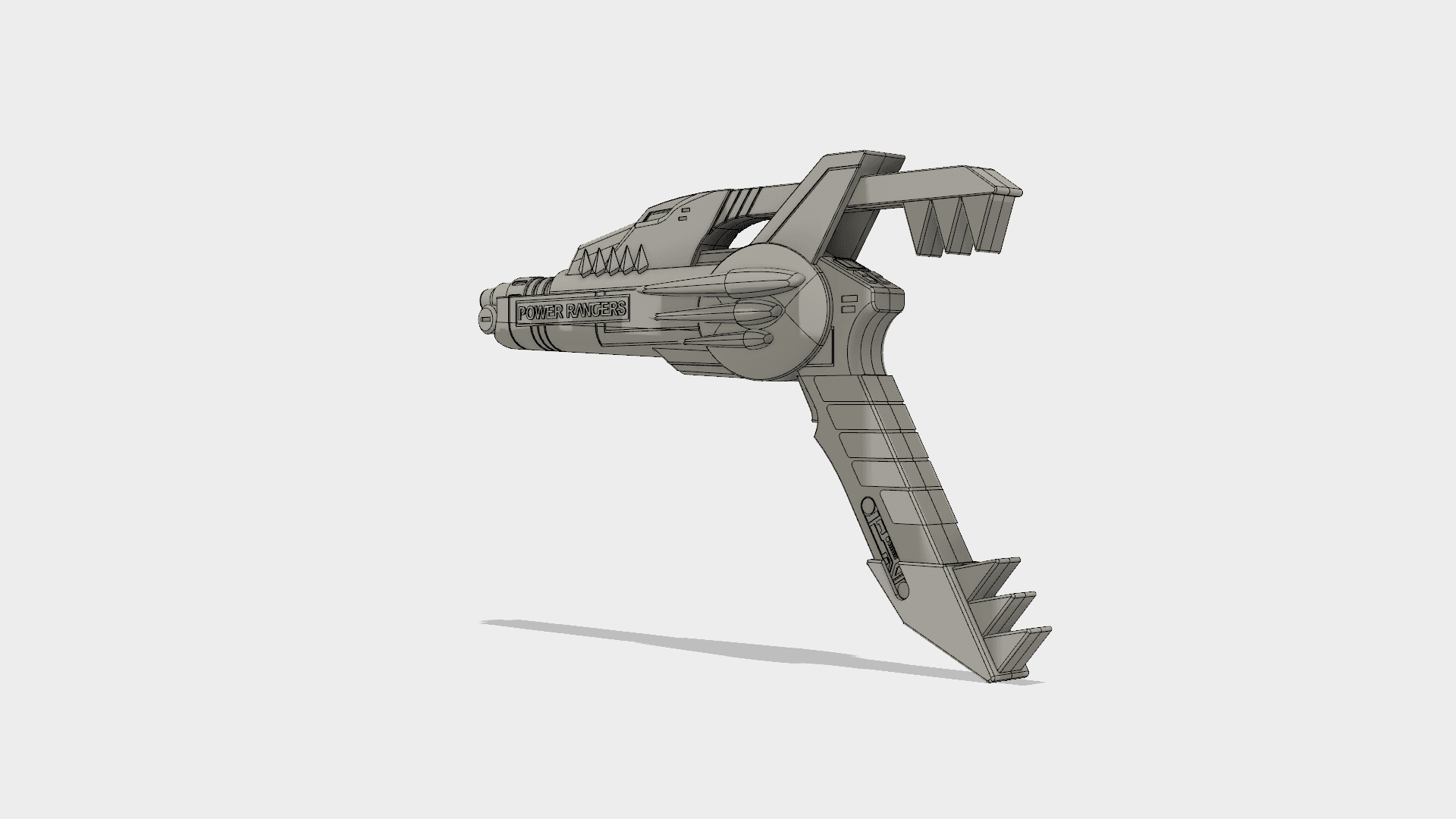 Power Rangers Blaster 3d model