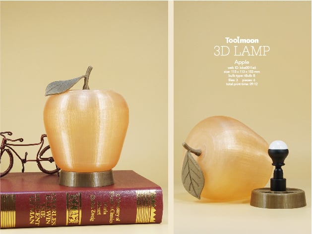 Apple lamp 3d model