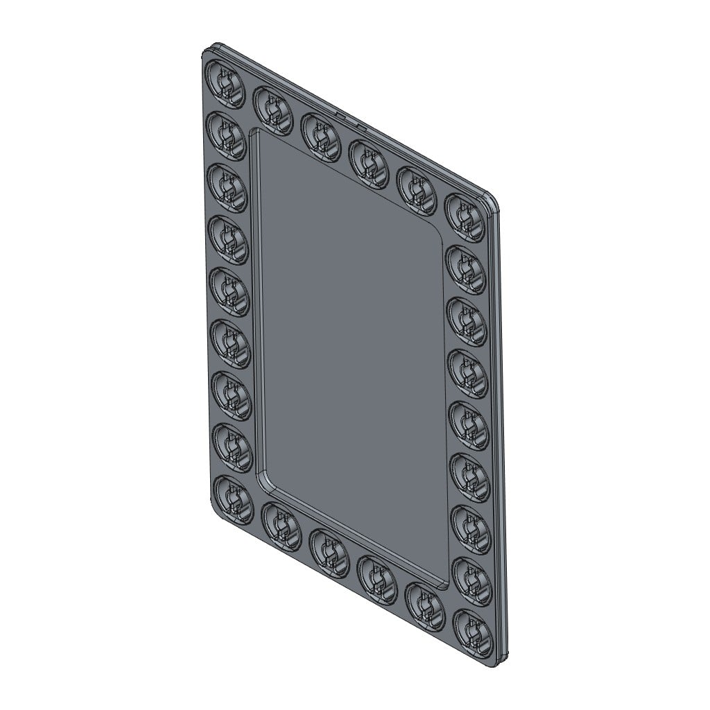 D-LOCK_PANEL.6X9-Light 3d model