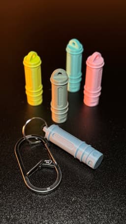 EDC PILL CONTAINER 3d model