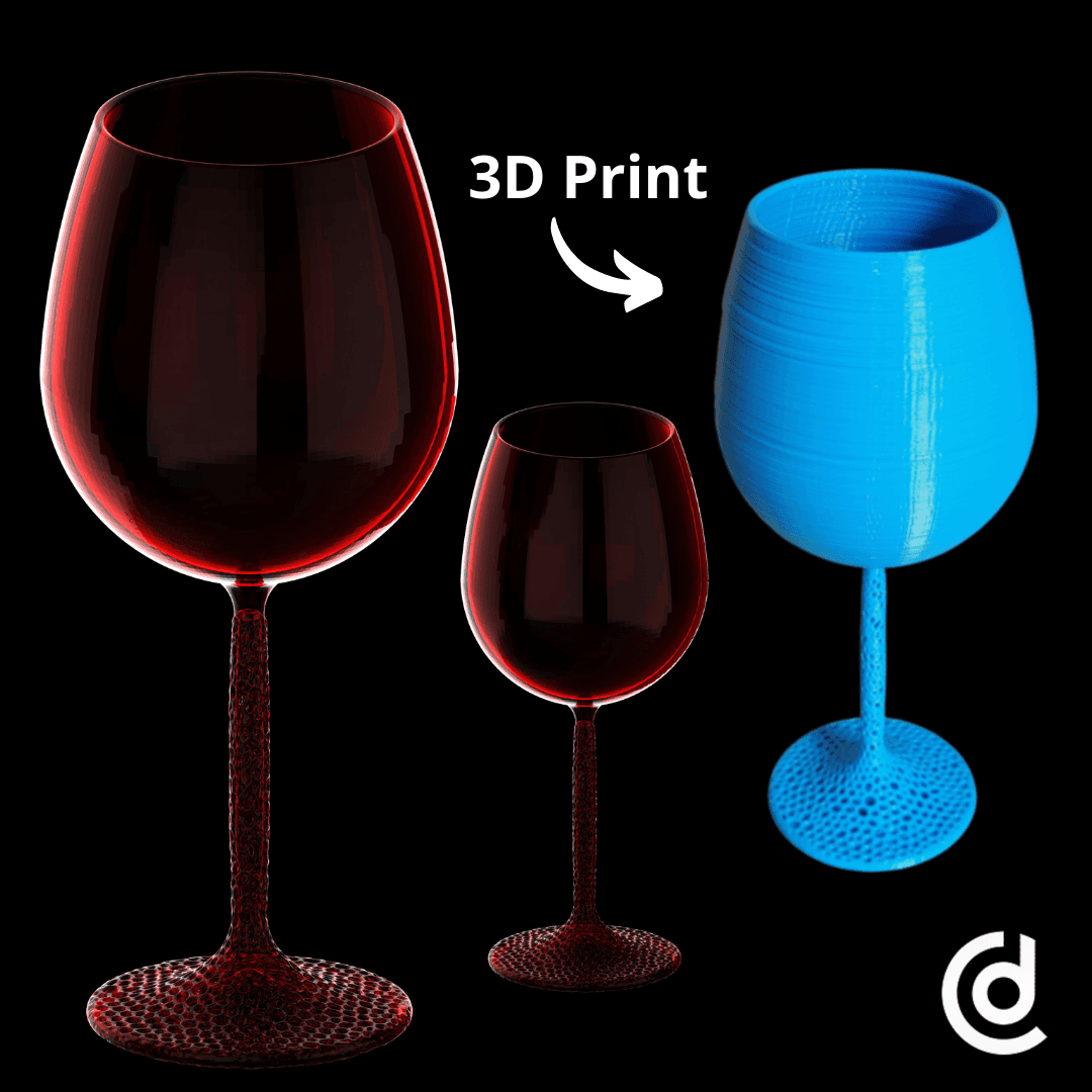 Wine glass.STL 3d model