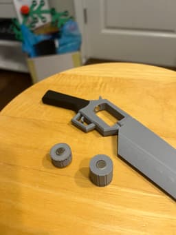 Final Fantasy MTG Gunblade Life Counter 3d model