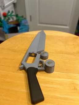 Final Fantasy MTG Gunblade Life Counter 3d model