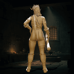 Karlach the Tiefling v2 3d model