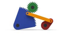 Four Bar Mechanism.igs 3d model