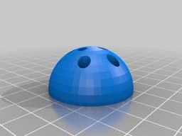 mushrooms multicolor for monoextruder 3d model