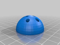 mushrooms multicolor for monoextruder 3d model