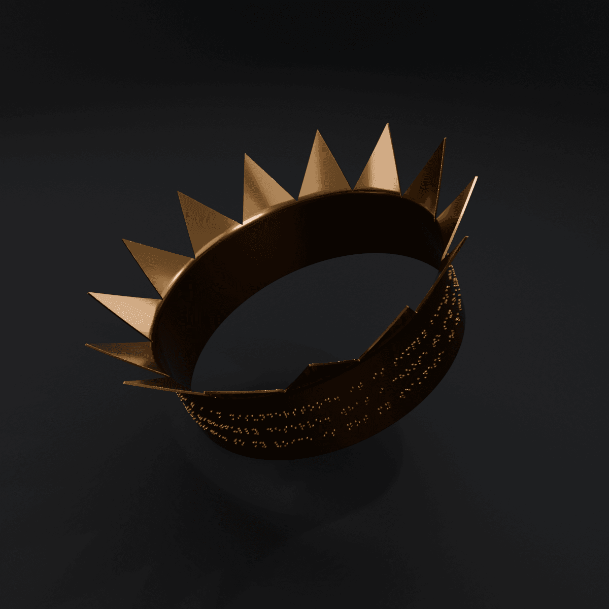 Anti crown 3d model