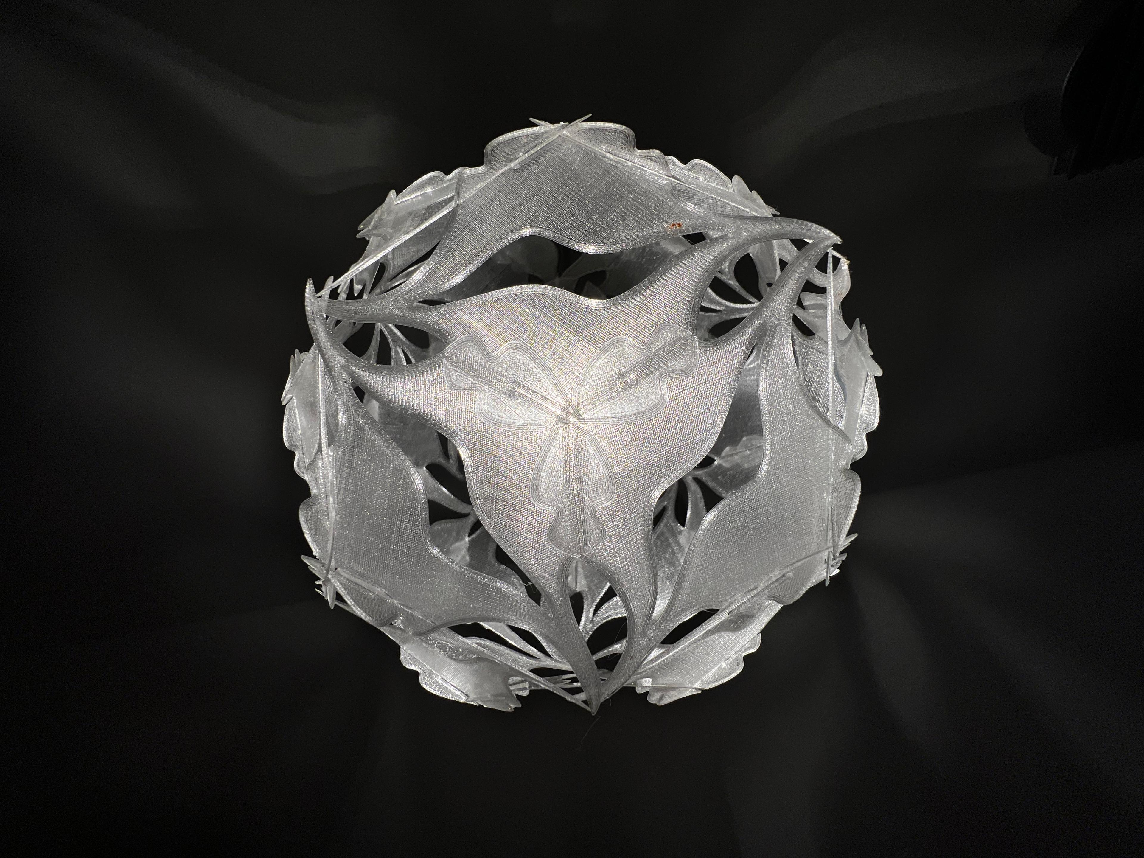 art-nouveau dodecahedron 3d model