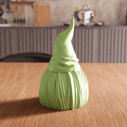 Nordic Gonk Garden Gnome Statue 3d model