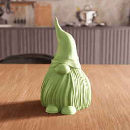 Nordic Gonk Garden Gnome Statue 3d model