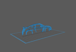 Nissan - GTR Wall Art 3d model