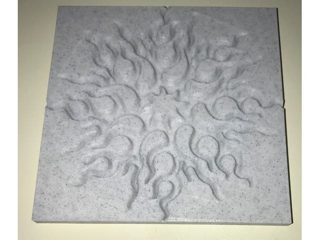 Fancy Tile 3d model