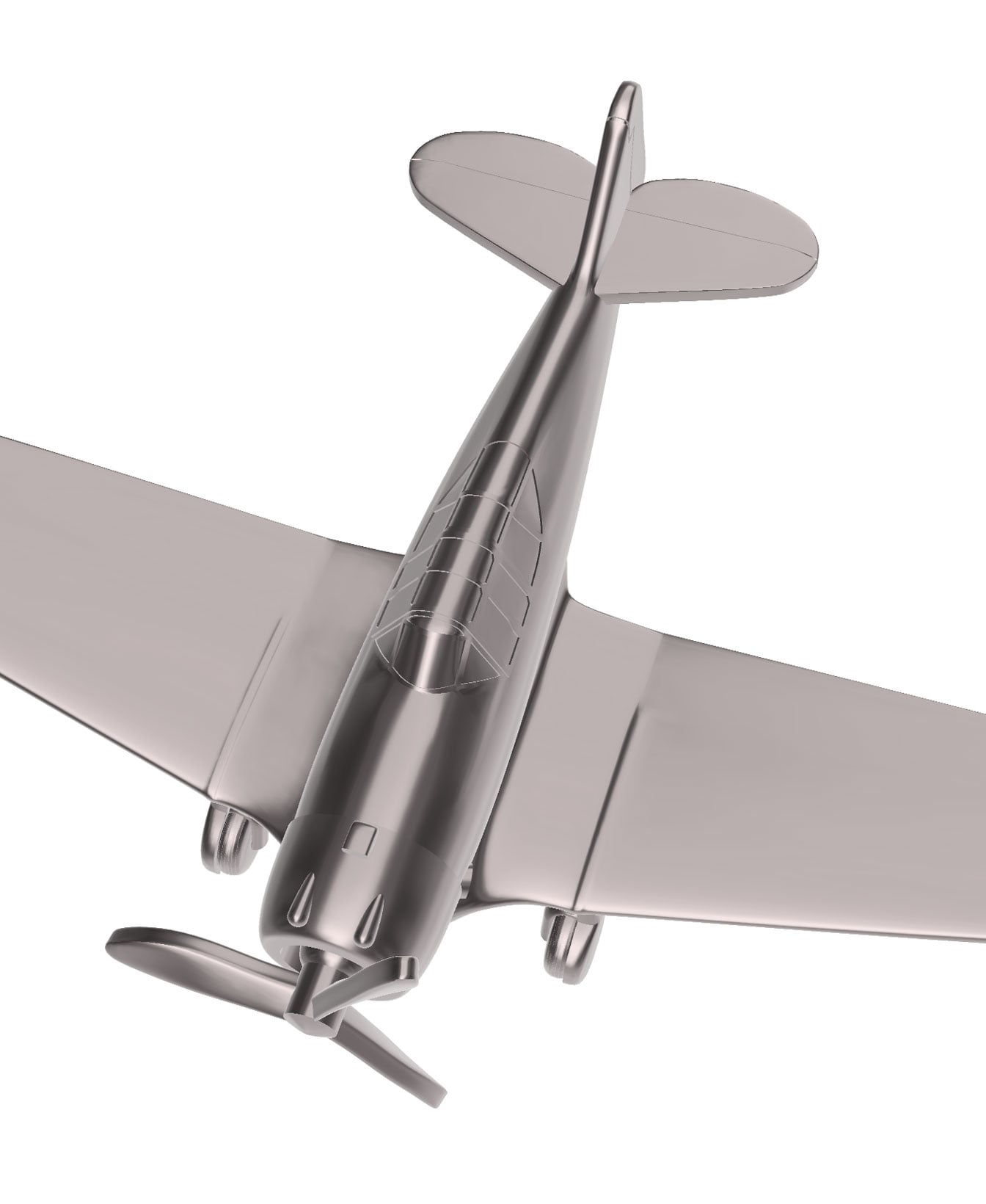 North American P-64 3d model