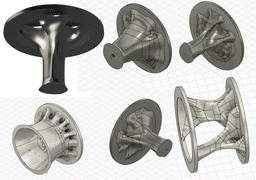 Generative Design Display Stand 3d model