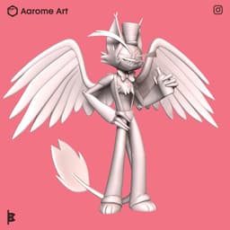 Husk Hazbin Hotel 3d model