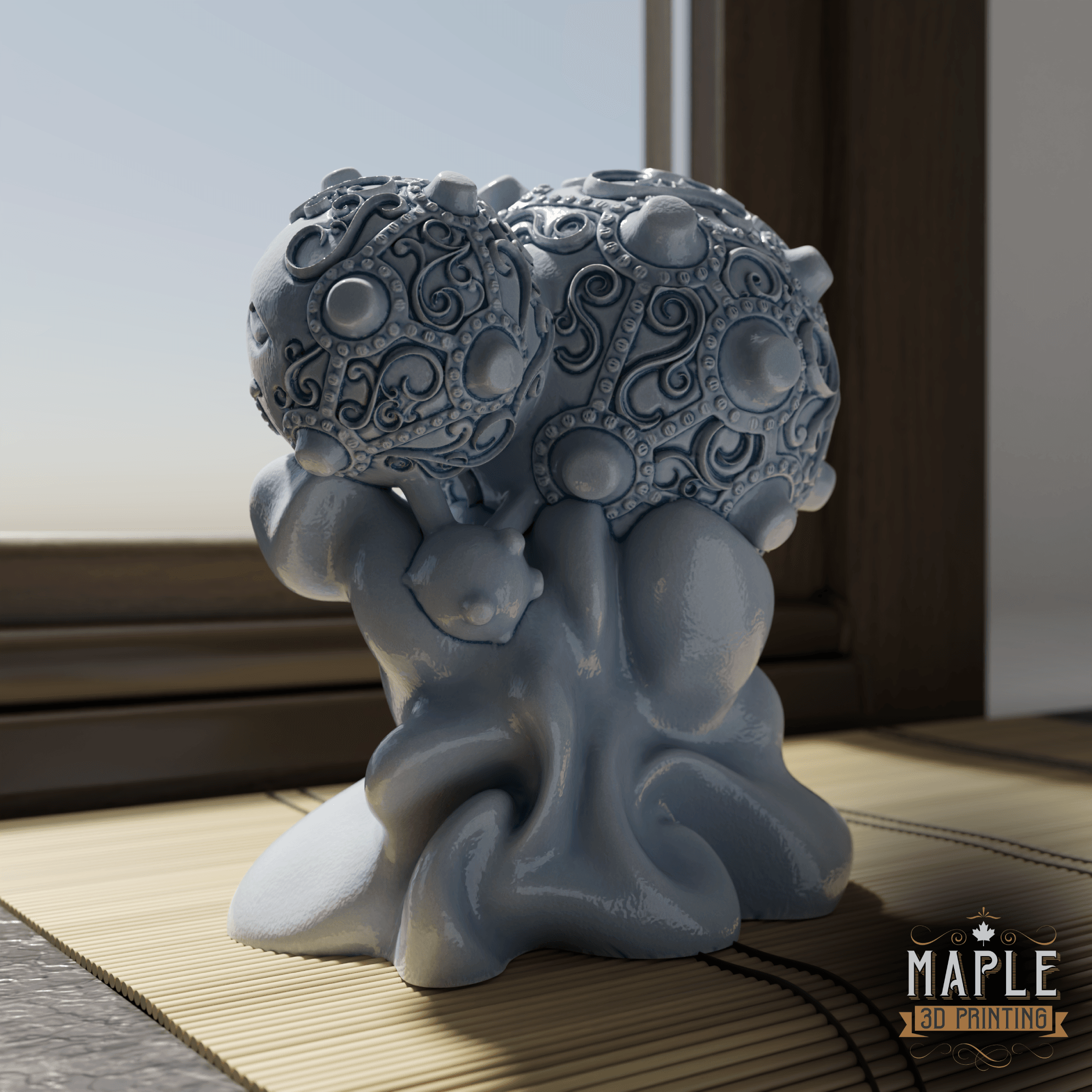 110. Weezing - Basic & Ornamental 3d model