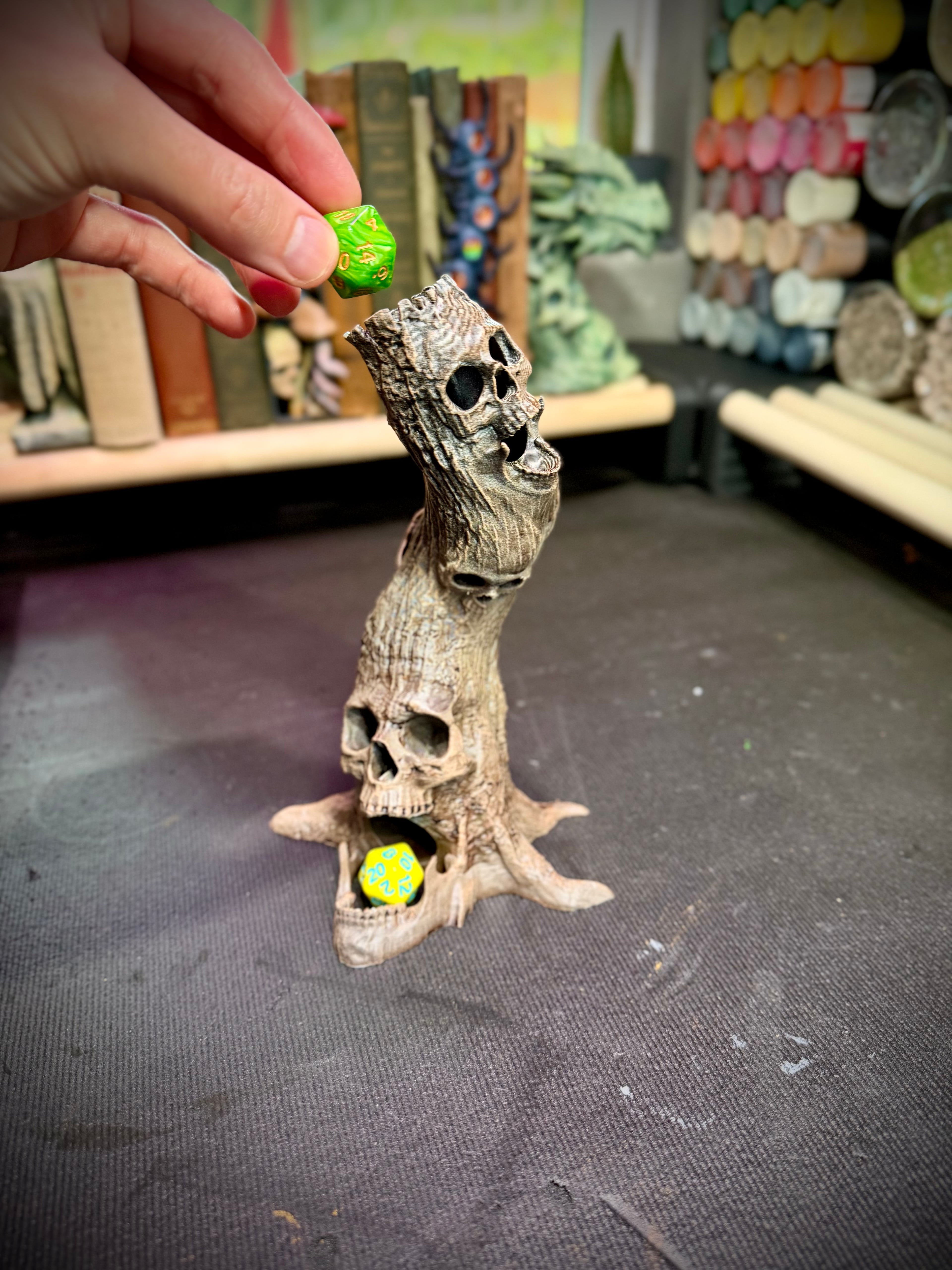 Tormented tree dice tower 3d model