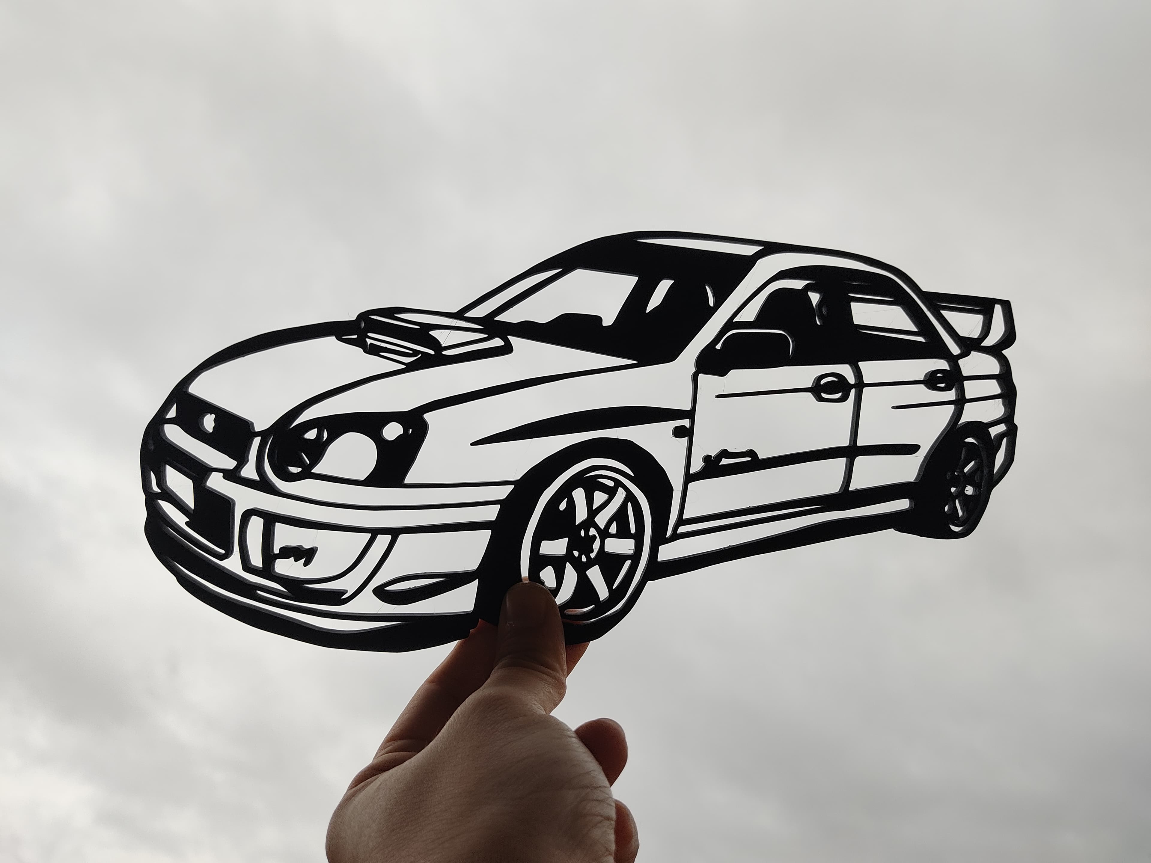 Subaru Silhouette 3d model