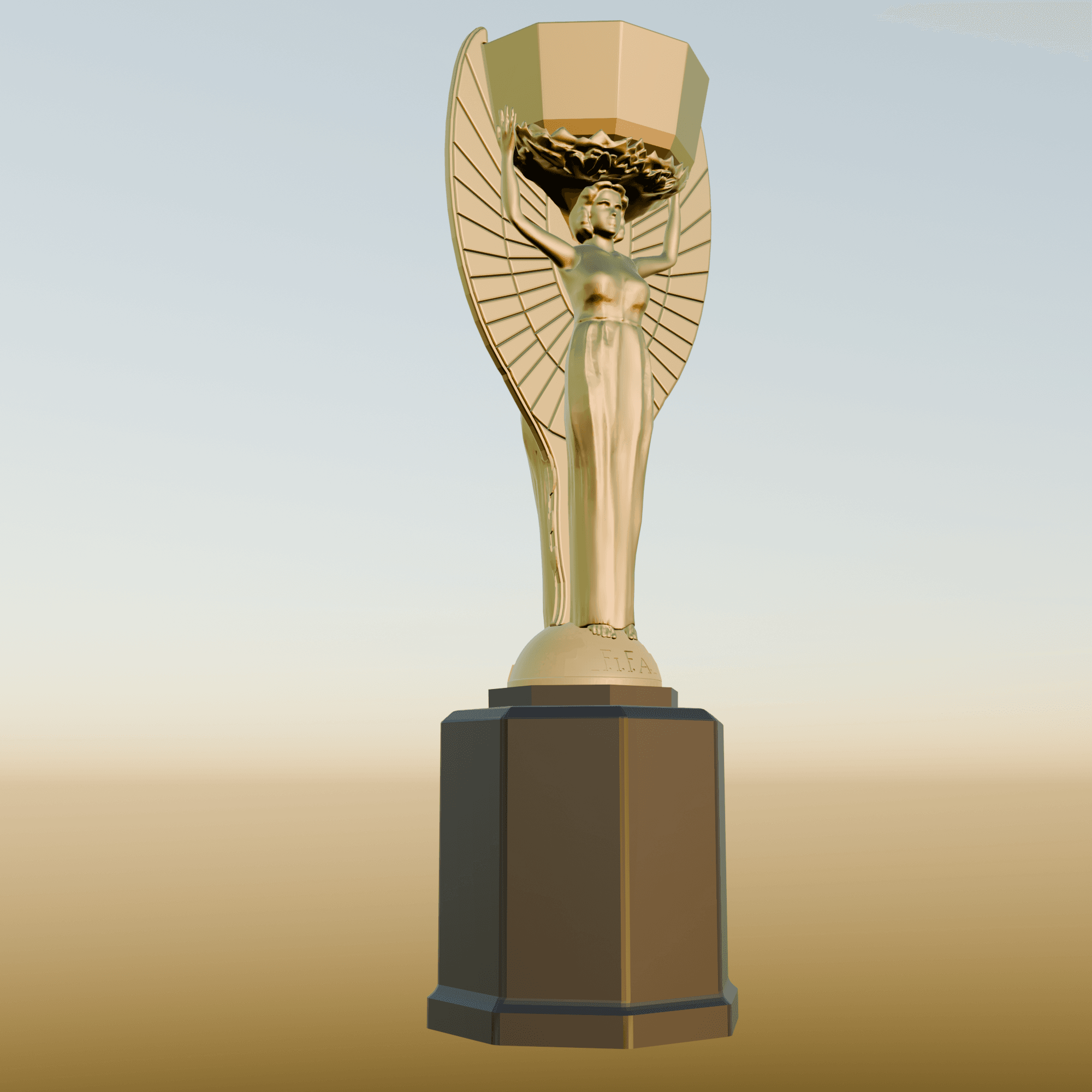 Copa Jules Rimet 3d model