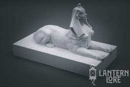 Winter Sphinx (Pre Supported) 3d model