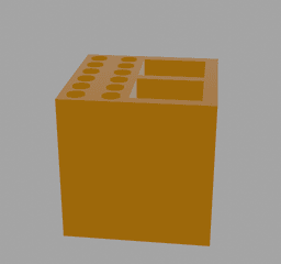 Desk Cubby 3d model