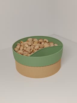 2in1 Pistachio bowl 3d model