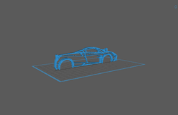 Pagani - Huayra Wall Art 3d model