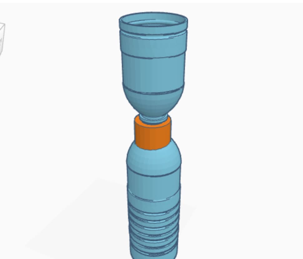 Japanese beetle trap DIY - Like this: - 3d model