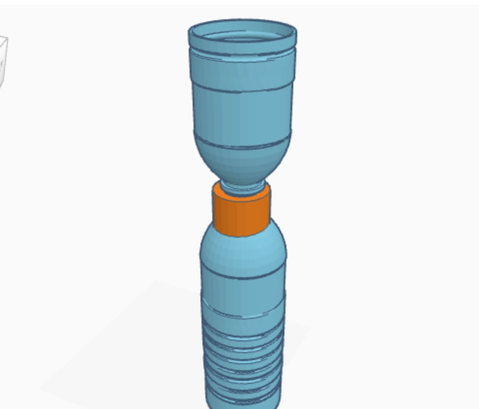 Japanese beetle trap DIY - Like this: - 3d model