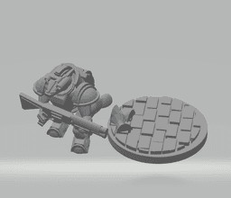FHW: Rat Trooper with Shotgun prototype 3d model