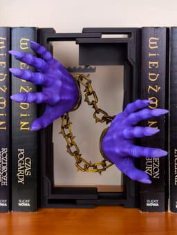 Abyss Hands: Halloween Adjustable Book nook 3d model