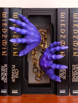 Abyss Hands: Halloween Adjustable Book nook 3d model