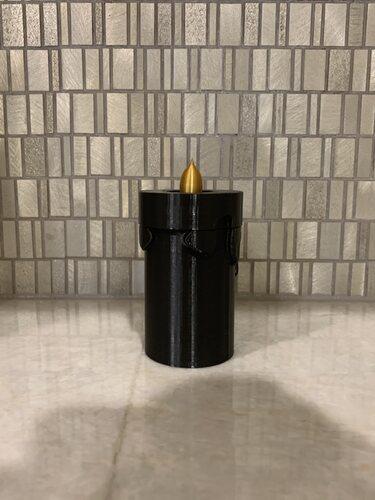 Jar Candle(threaded) 3d model