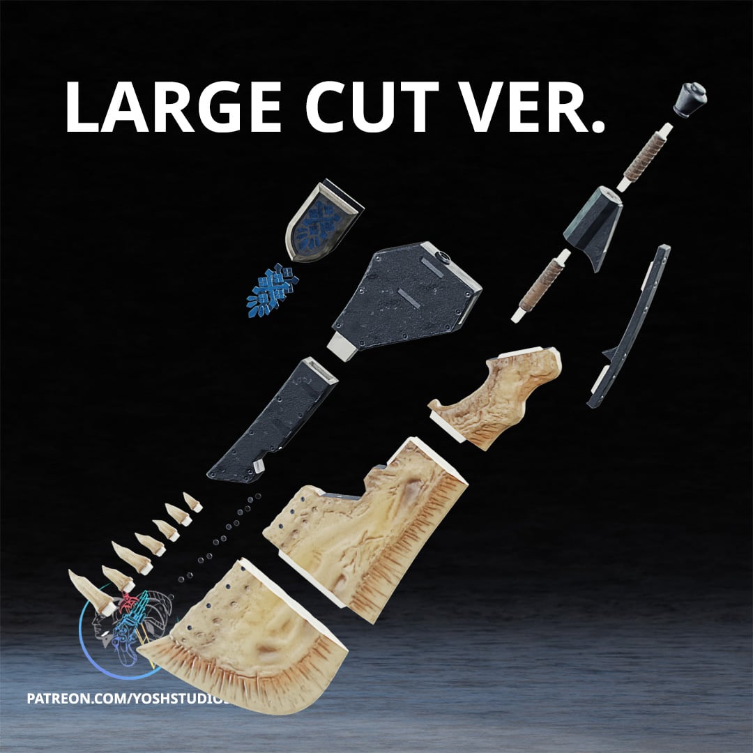 Jaw Blade 3D Printer STL File 3d model