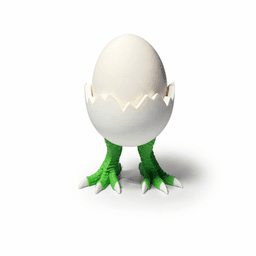 DINO - EGG HOLDER / CUTE KITCHEN DECOR / KITCHEN TOOLS / DINOSAUR EGG HOLDER 3d model