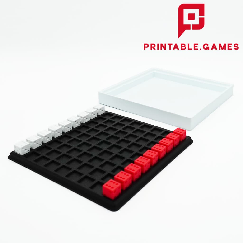 NINE DICE BATTLE GAME 3d model