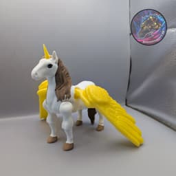 Flexi Allicorn + Horse variations 3d model