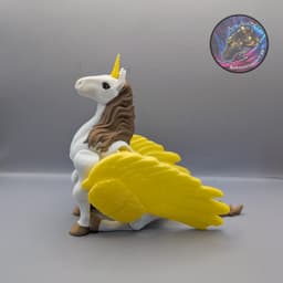 Flexi Allicorn + Horse variations 3d model