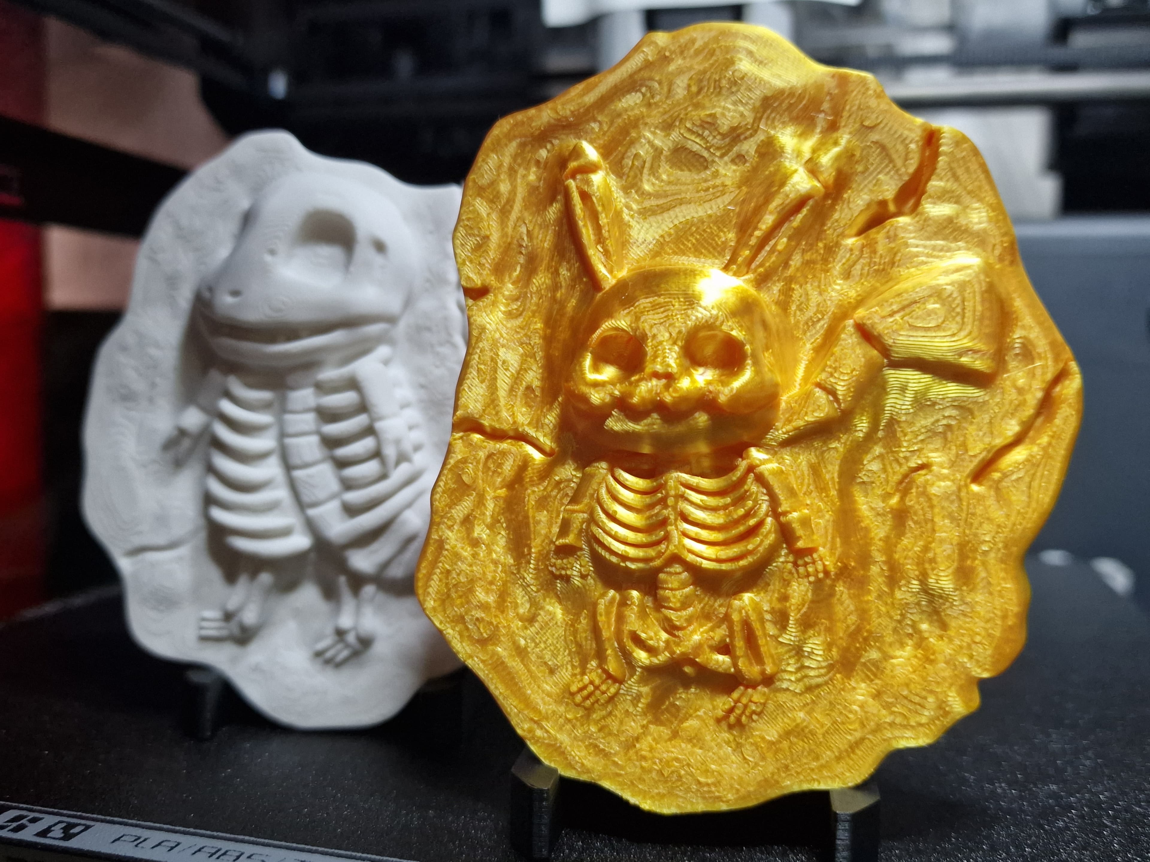 Pokemon Fossils - Charmander, Pikachu, Helix 3d model