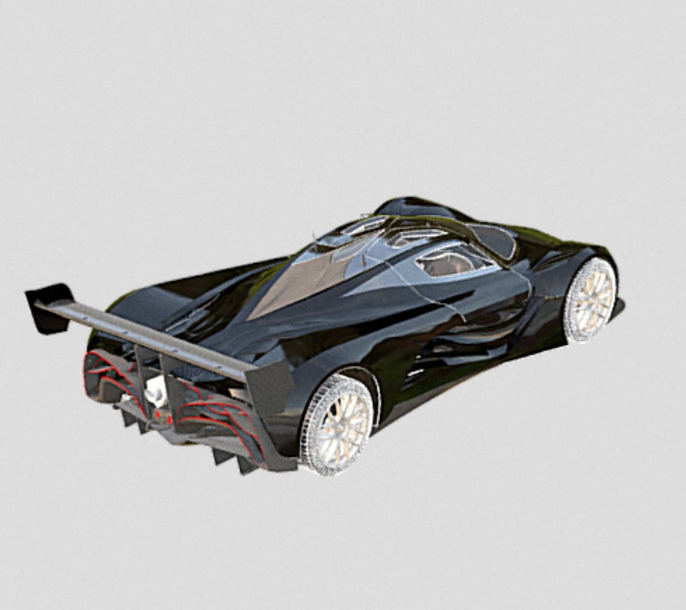Sport Car 3d model