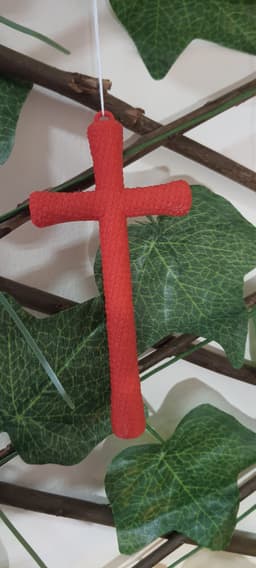 Christmas Cross 3d model