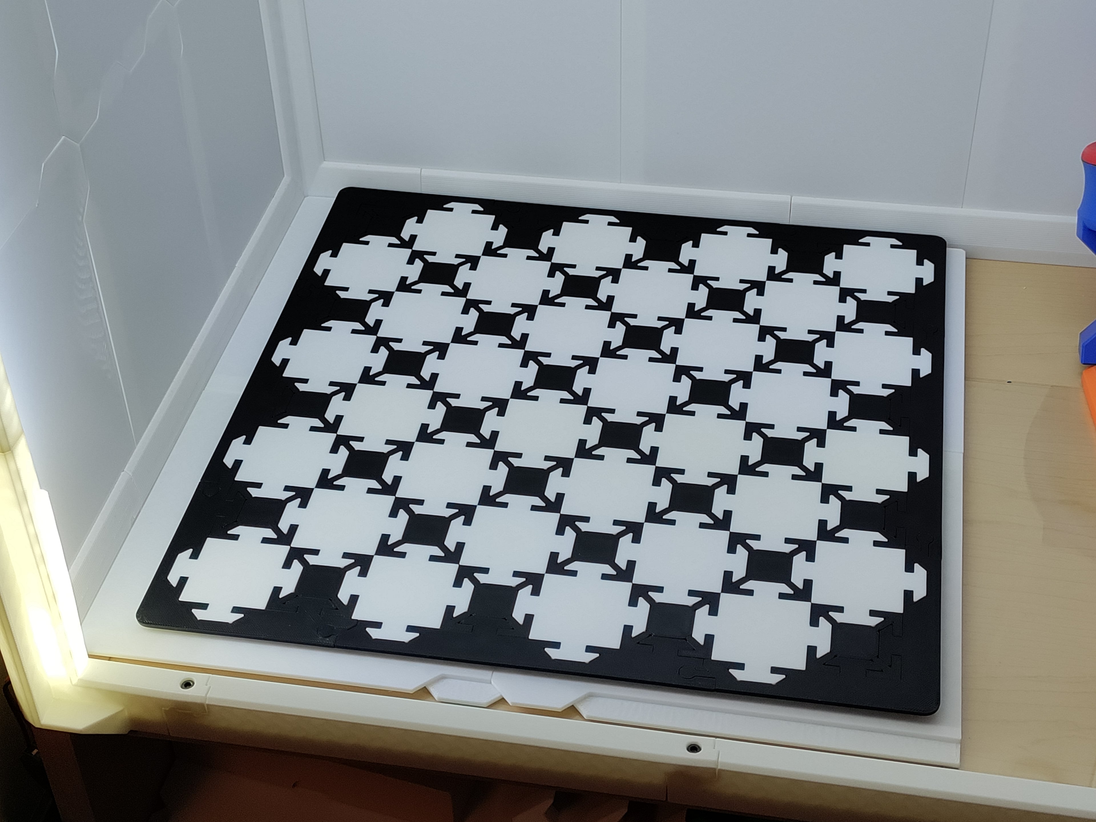 Modular chessboard 3d model