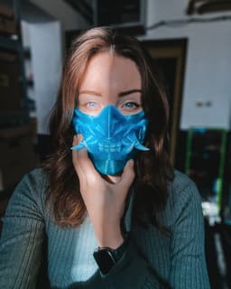 Sub Zero Grandmaster’s Icy Mask 3d model