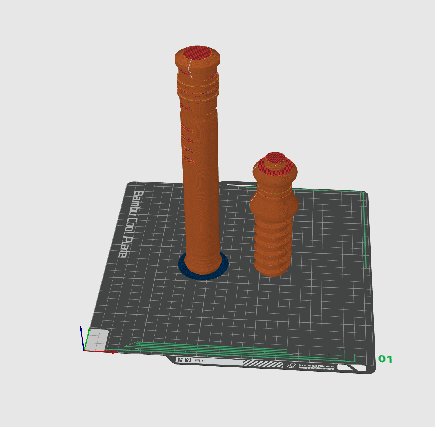 Pool Noodle Lightsaber 10 3d model