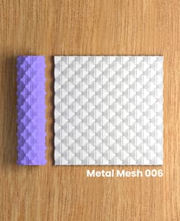 Collection Red | Metal Mesh 006 | Polymer Clay Seamless Texture Roller 3d model
