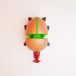 Elephant Beetle (Articulated) 3d model